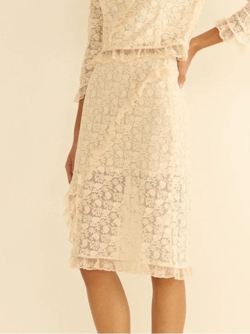 Doen Cream Aurella Skirt - Picture 2 of 6